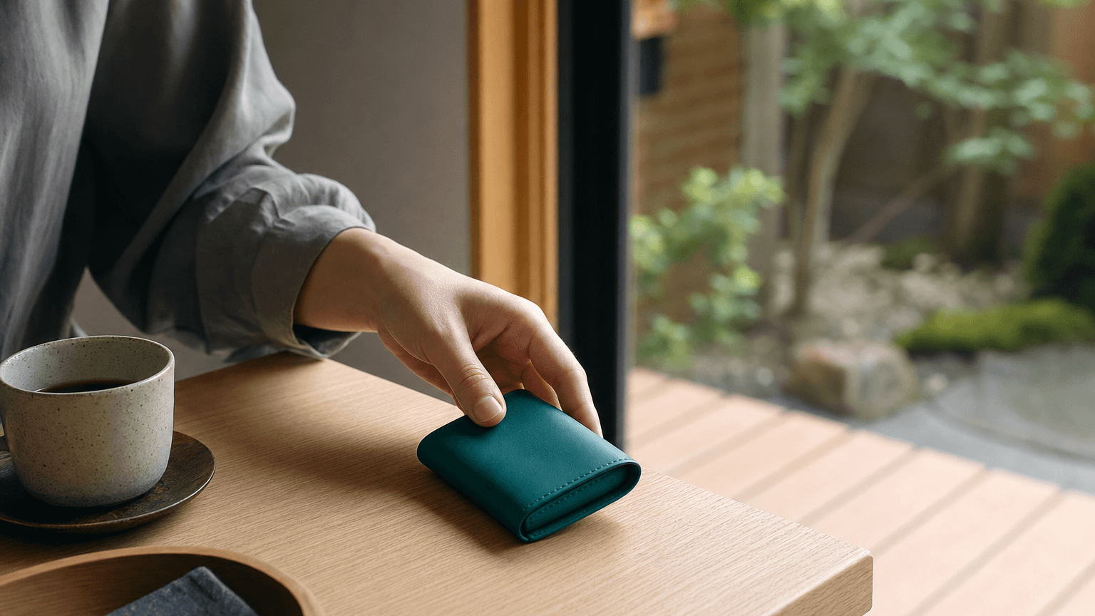 実機：フタなし極小財布「Ghost mini」2週間使ってわかった「1秒アクセス」の本気度